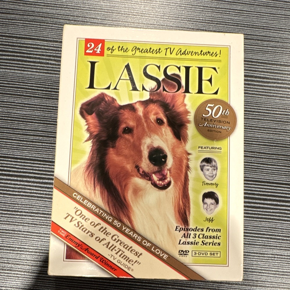 Lassie Celebrating 50 Years of Love 50th TV Anniversary 3-DVD NTSC 528m